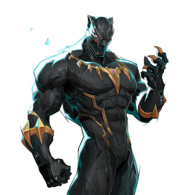 Black Panther full splash art