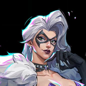 Black Cat portrait