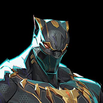 Black Panther portrait