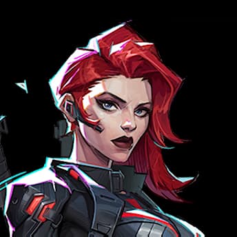 Black Widow portrait