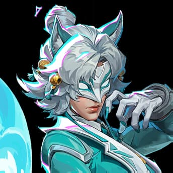 White Fox portrait