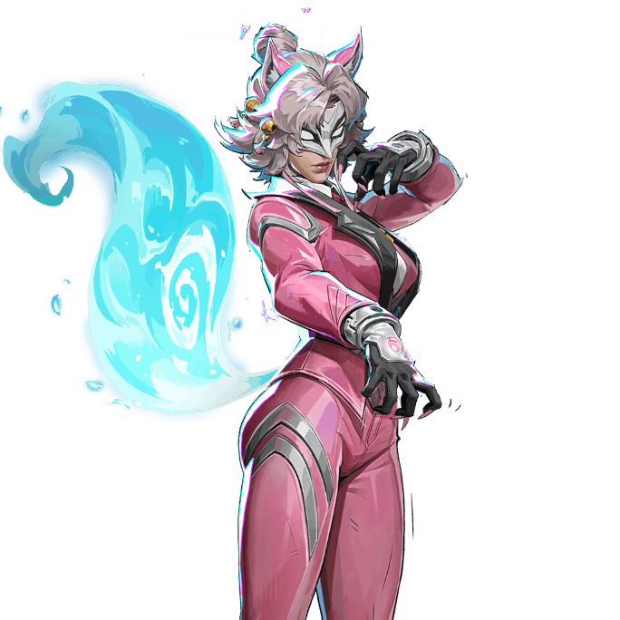 White Fox full splash art